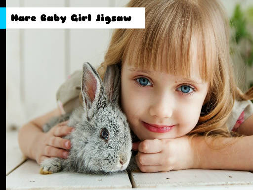 Play Hare Baby Girl Jigsaw