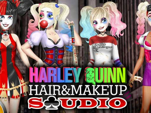 Play Harley Quinn Hair and Makeup Studio