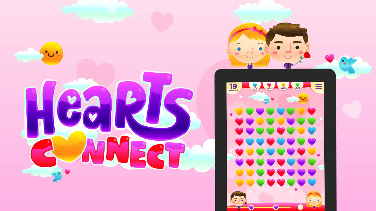 Play Hearts Connect