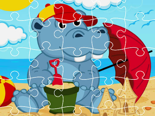 Play Hippo Jigsaw