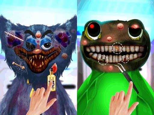 Play Huggy ASMR Monster Makeover