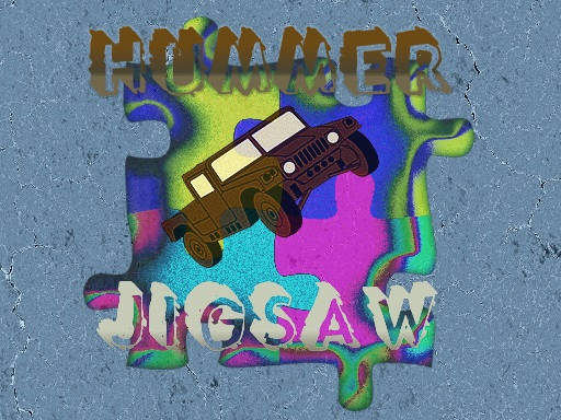 Play Hummer Truck Jigsaw