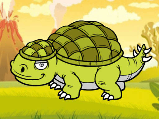 Play Ice Age Funny Dinosaurs Coloring