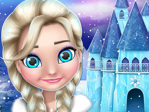 Play Ice Princess Doll House Design and Decoration Game