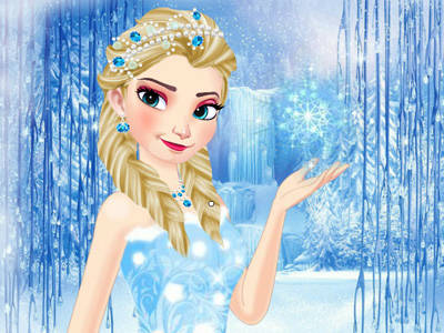 Play Ice Queen Winter Fashion!