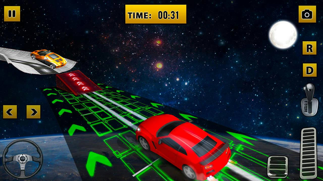 Play Impossible Stunt Car Tracks 3D