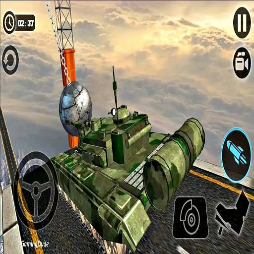 Play Impossible US Army Tank Driving Game