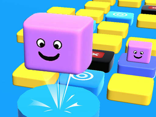 Play Jump Stacky Cube 3D