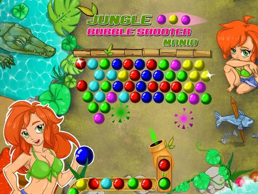 Play Jungle Bubble Shooter Mania