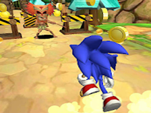 Play kangaroo Sonic Jump Game