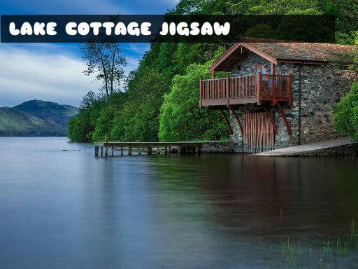 Play Lake Cottage Jigsaw