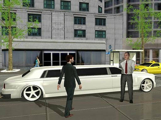 Play Limo Taxi Driving Simulator : Limousine Car Games