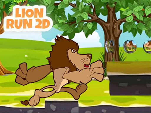 Play Lion Run 2D