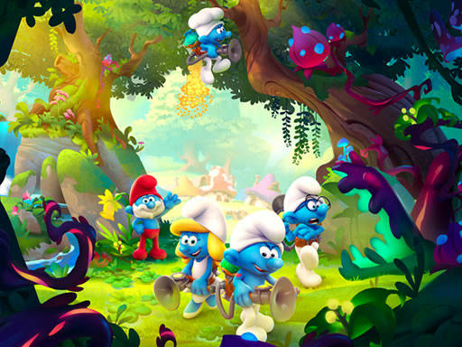 Play Little Smurfs Coloring