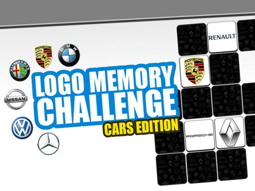 Play Logo Memory Challenge: Cars Edition