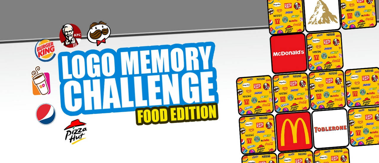 Play Logo Memory Food Edition