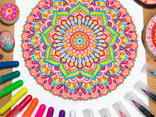 Play Mandala Pages