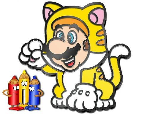 Play Mario Rush Coloring Book