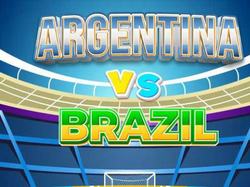 Play Match Football Brazil or Argentina