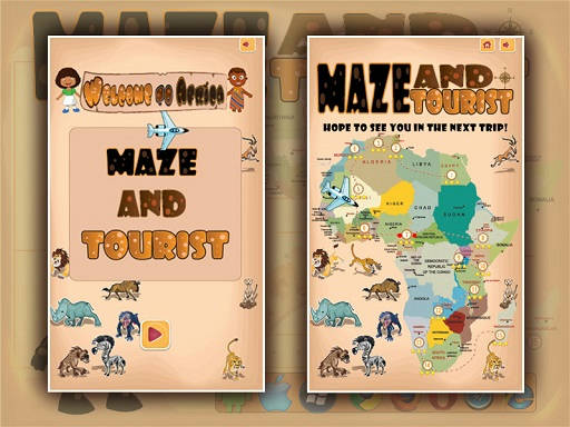 Play Maze And Tourist