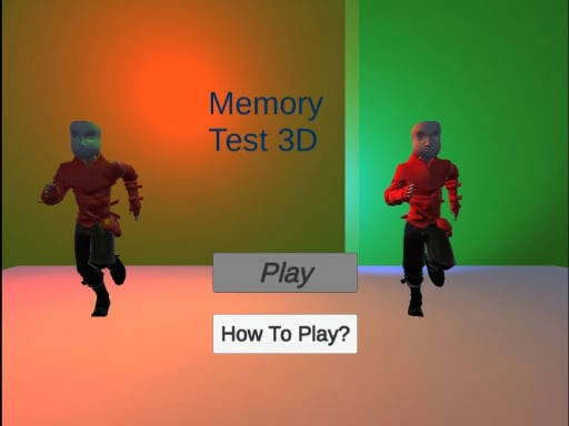 Play Memory Test 3D