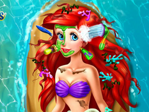 Play Mermaid Princess Heal and Spa