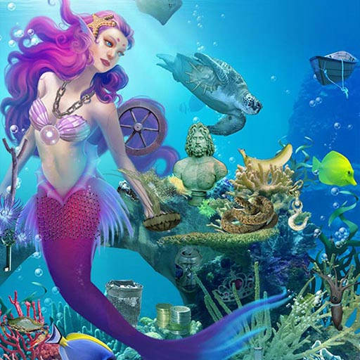 Play Mermaid Wonders Hidden Object