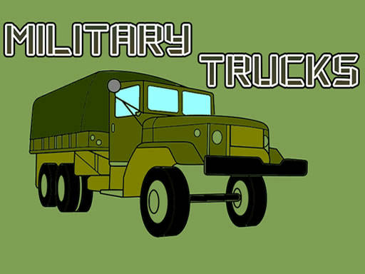 Play Military Trucks Coloring