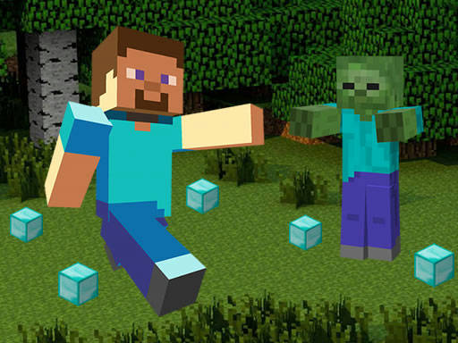 Play Minecraft Hidden Diamond Blocks