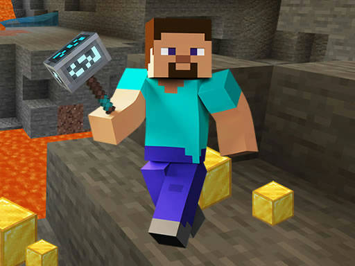 Play Minecraft Hidden Golden Blocks