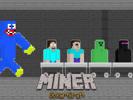 Play Miner GokartCraft - 4 Player