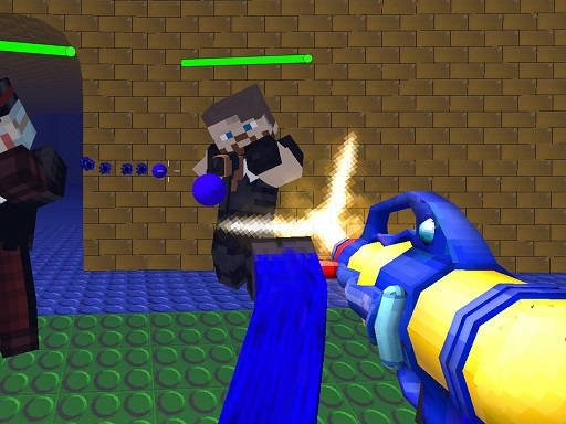 Play Modern blocky paintball Survival