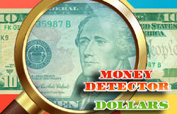 Play Money Detector: Dollars Differences