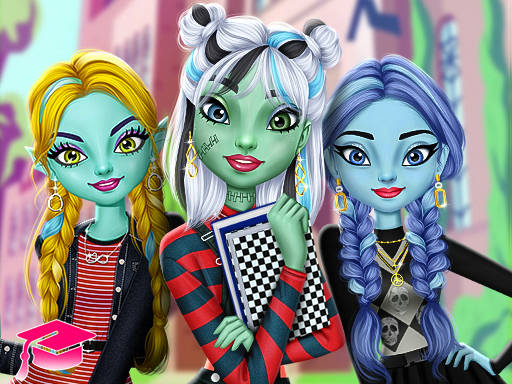 Play Monster Girls High School Squad