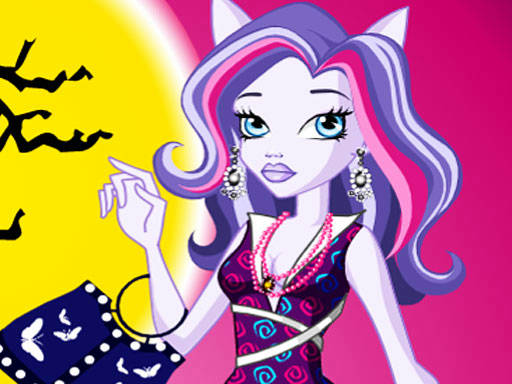 Play Monster High Catrine Dressup