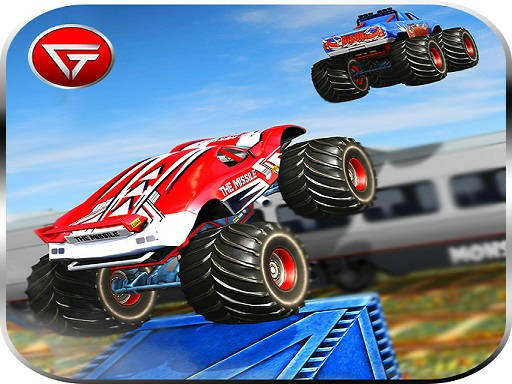 Play Monster Truck Impossible Track : Monster Truck Stunts