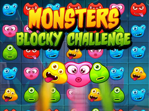 Play Monsters Blocky Challenge