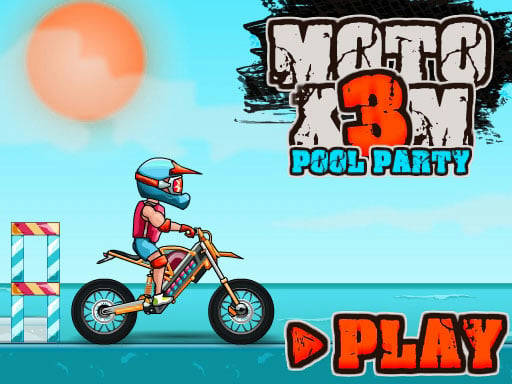 Play Moto X3M Pool Party Game