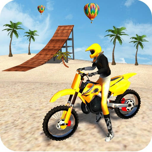 Play Motocross Beach Game: Bike Stunt Racing