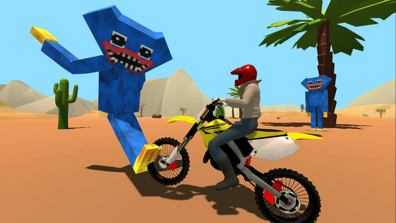 Play Motoracer vs Huggy