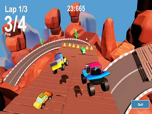 Play Mountain Mini Car Racer