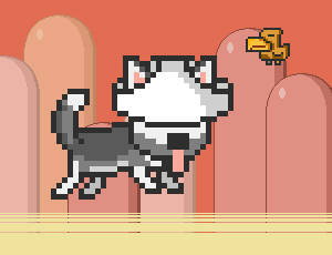 Play MR JUMP HUSKY