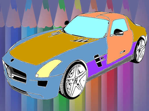 Play Muscle Cars Coloring