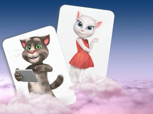 Play My Talking Tom Card Match