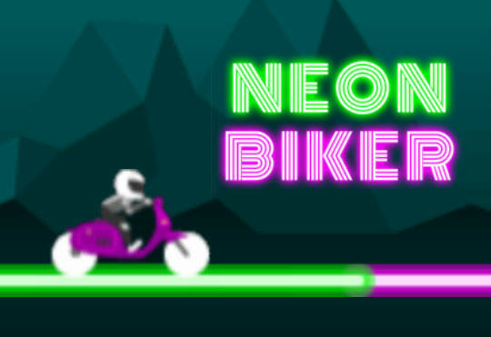 Play Neon Biker