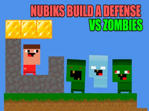 Play Nubiks build a defense vs zombies