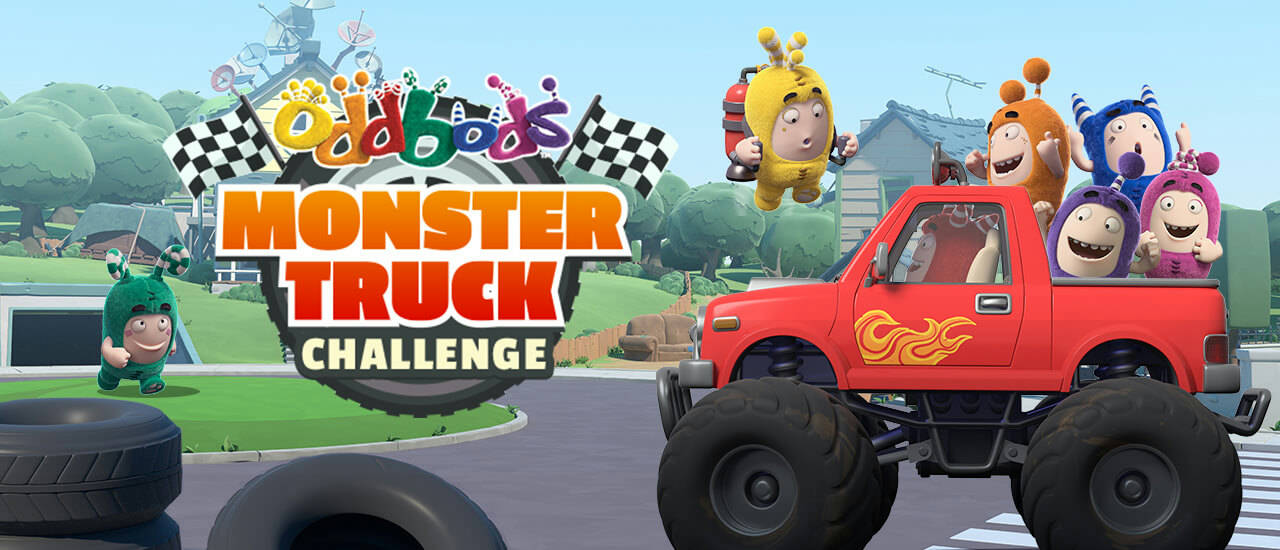 Play Oddbods Monster Truck