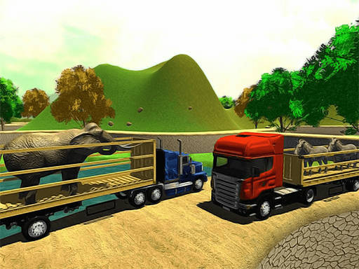 Play Offroad Animal Truck Transport Simulator 2020