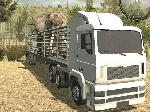 Play Offroad Truck Animal Transporter