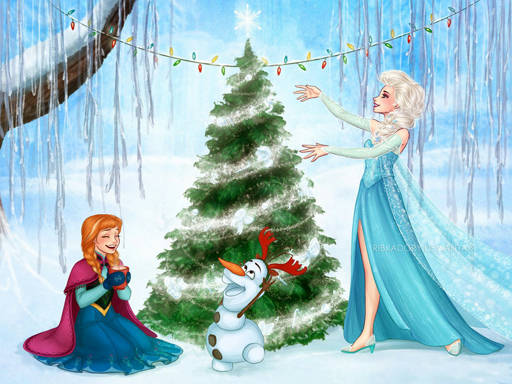 Play Olaf Christmas Jigsaw Puzzle